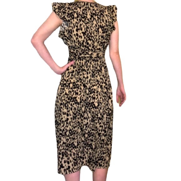 Sienna sky Leopard dress - Picture 2 of 10